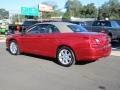 2010 Inferno Red Crystal Pearl Chrysler Sebring Touring Convertible  photo #11