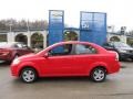 2010 Victory Red Chevrolet Aveo LT Sedan  photo #2