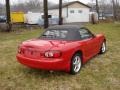 2001 Classic Red Mazda MX-5 Miata Roadster  photo #4