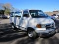 2002 Bright White Dodge Ram Van 1500 Passenger  photo #3