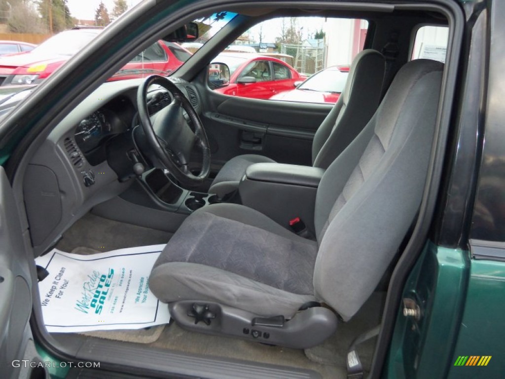 2000 Explorer Sport 4x4 - Tropic Green Metallic / Medium Prairie Tan photo #9