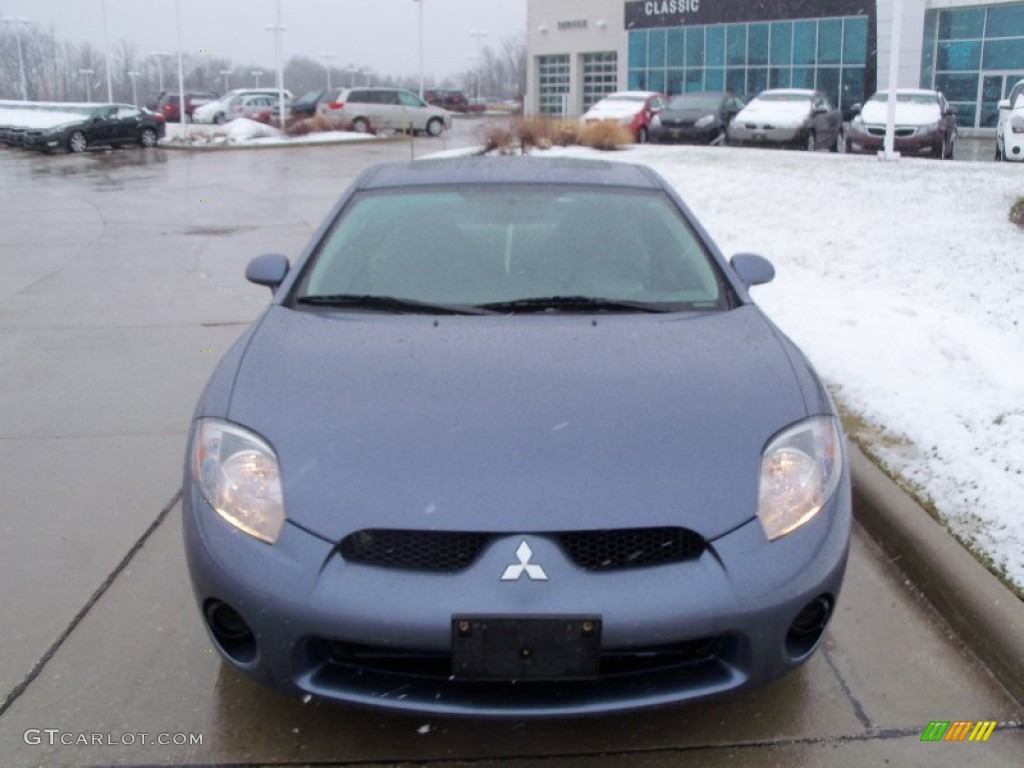 2007 Eclipse GS Coupe - Still Blue Pearl / Dark Charcoal photo #2