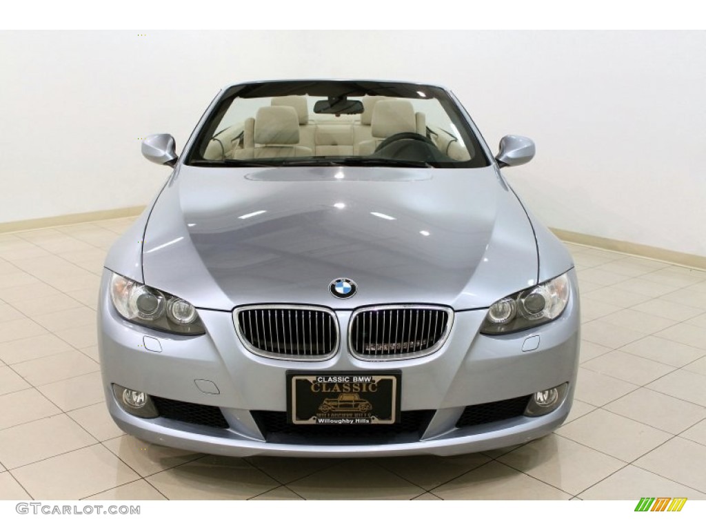 2010 3 Series 328i Convertible - Blue Water Metallic / Cream Beige photo #2