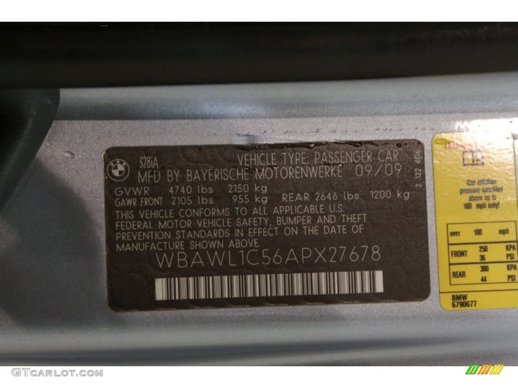 2010 3 Series 328i Convertible - Blue Water Metallic / Cream Beige photo #23