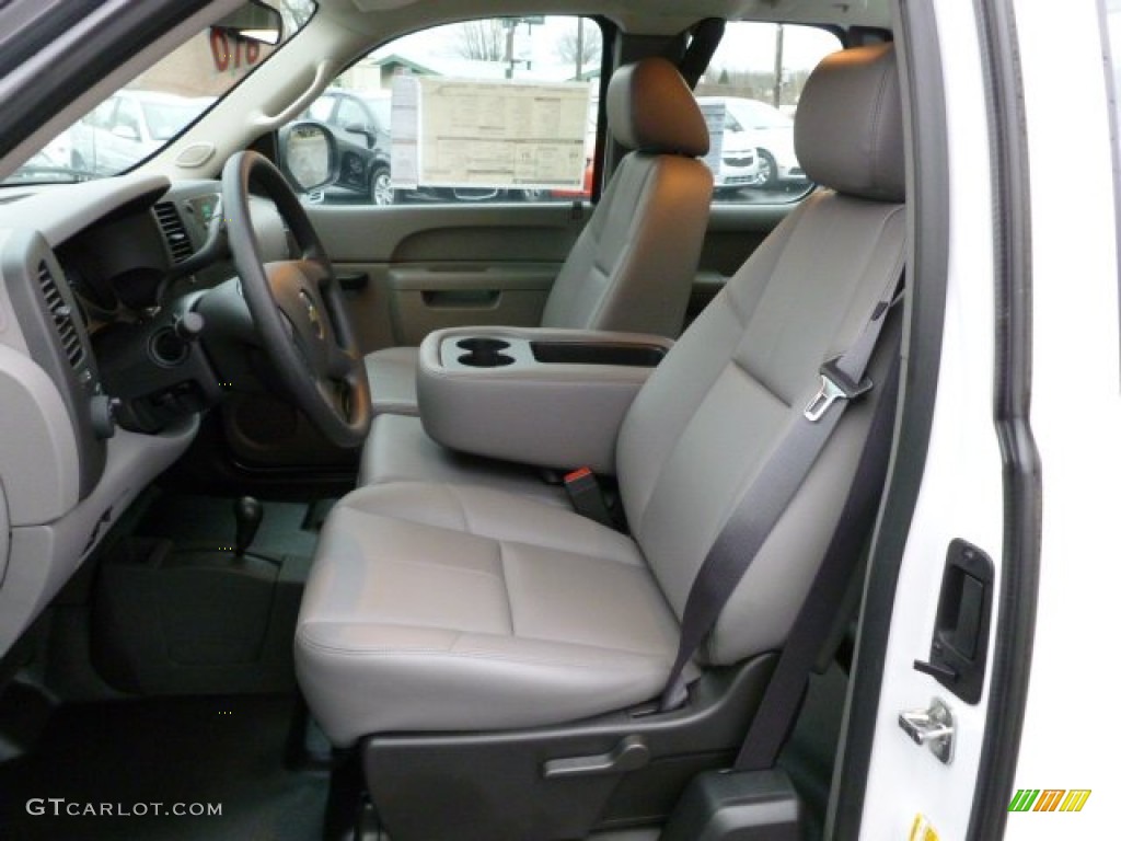 2012 Silverado 1500 Work Truck Extended Cab 4x4 - Summit White / Dark Titanium photo #16