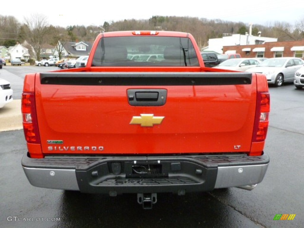 2012 Silverado 1500 LT Extended Cab 4x4 - Victory Red / Ebony photo #6