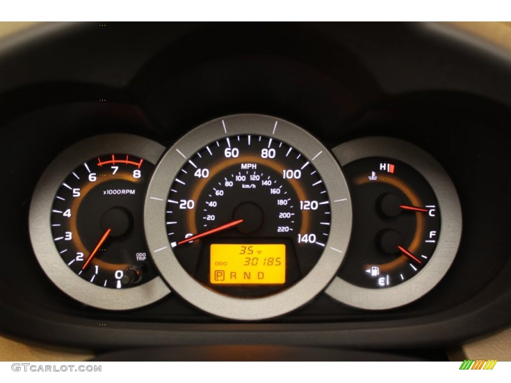 2009 Toyota RAV4 4WD Gauges Photo #60239092