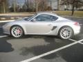 Arctic Silver Metallic - Cayman S Photo No. 8