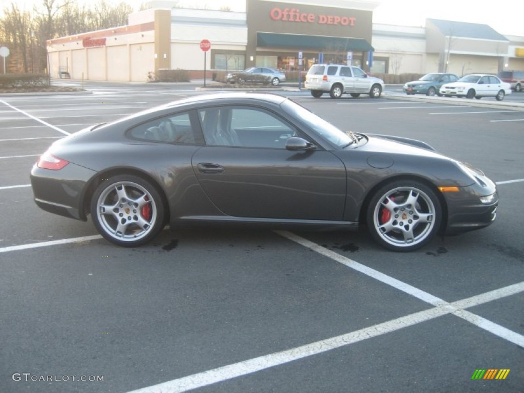 2005 911 Carrera S Coupe - Slate Grey Metallic / Black photo #4