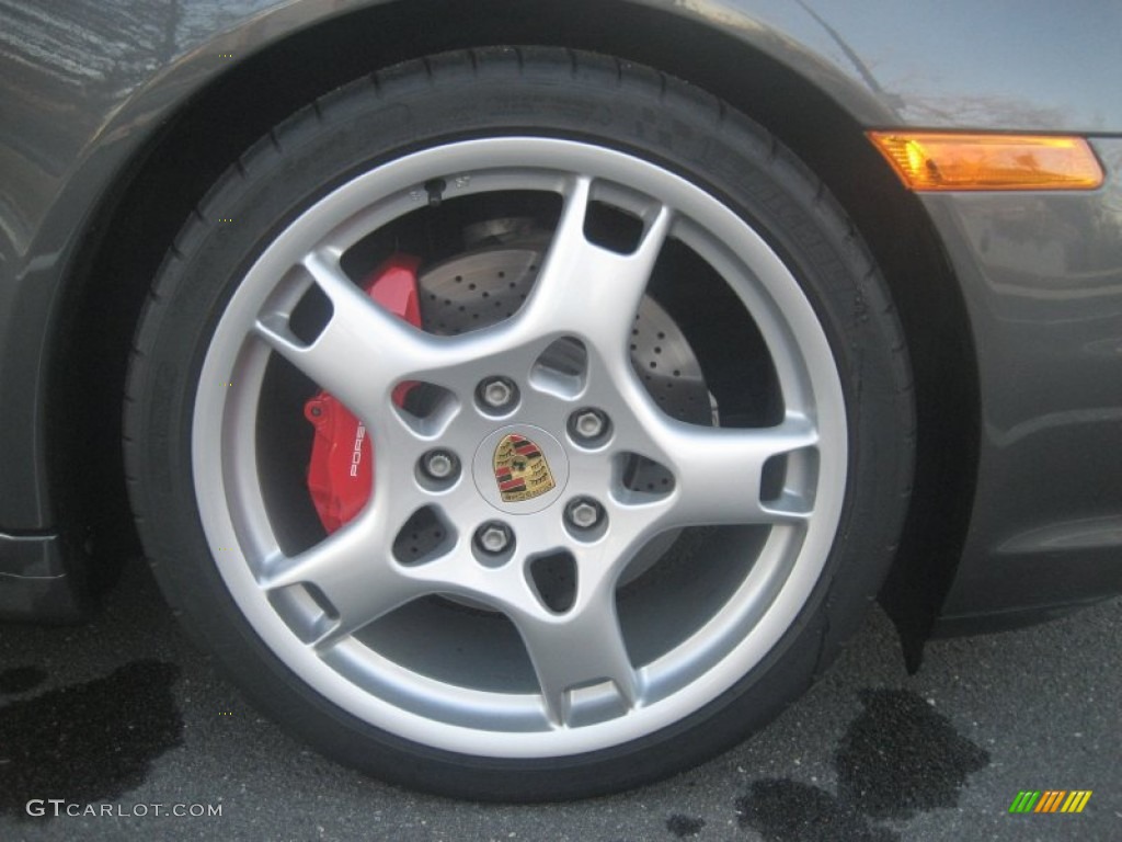 2005 911 Carrera S Coupe - Slate Grey Metallic / Black photo #37