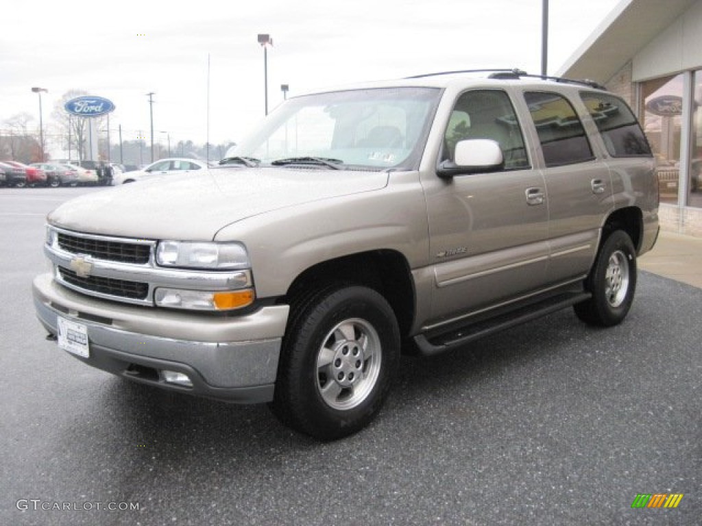 2001 Tahoe LT - Light Pewter Metallic / Tan/Neutral photo #3