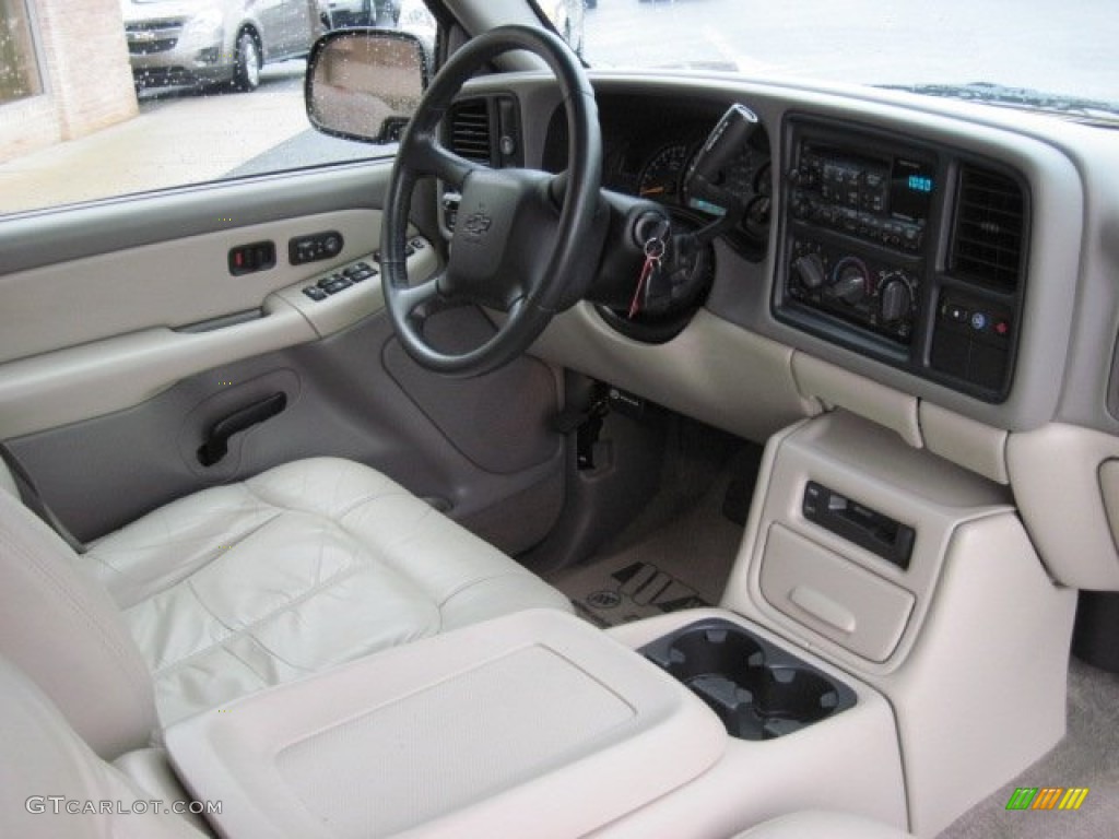 2001 Tahoe LT - Light Pewter Metallic / Tan/Neutral photo #7