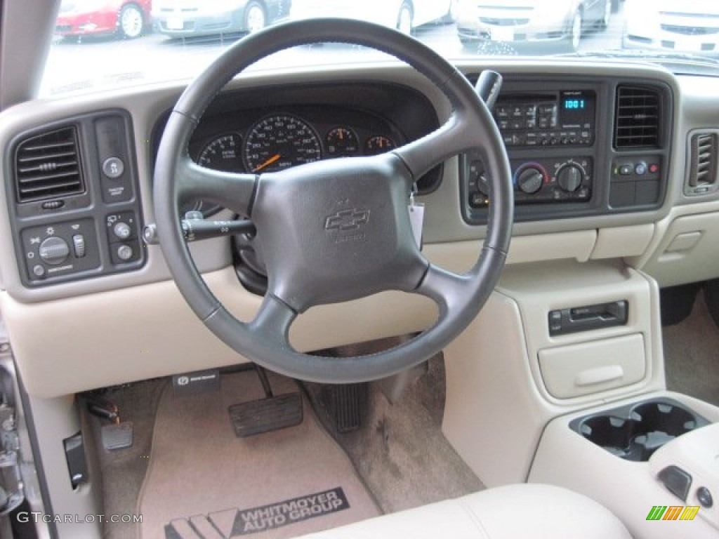 2001 Tahoe LT - Light Pewter Metallic / Tan/Neutral photo #9
