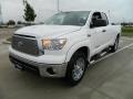 2012 Super White Toyota Tundra Texas Edition Double Cab 4x4  photo #1