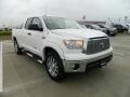 2012 Super White Toyota Tundra Texas Edition Double Cab 4x4  photo #3