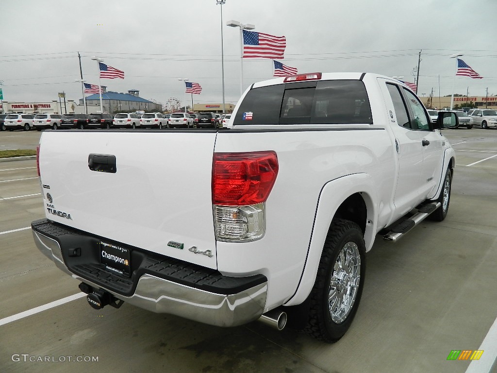 2012 Tundra Texas Edition Double Cab 4x4 - Super White / Sand Beige photo #5