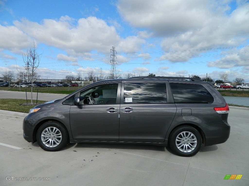 Predawn Gray Mica 2012 Toyota Sienna XLE Exterior Photo #60242371
