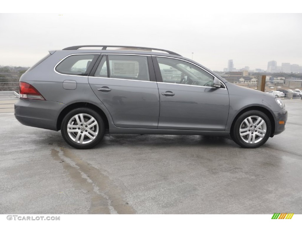 Platinum Gray Metallic 2012 Volkswagen Jetta TDI SportWagen Exterior Photo #60242737