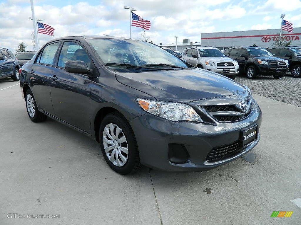 Magnetic Gray Metallic 2012 Toyota Corolla LE Exterior Photo #60243190