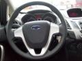 Charcoal Black/Blue Cloth Steering Wheel Photo for 2011 Ford Fiesta #60243428