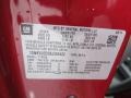 2011 Chevrolet Traverse LT AWD Info Tag