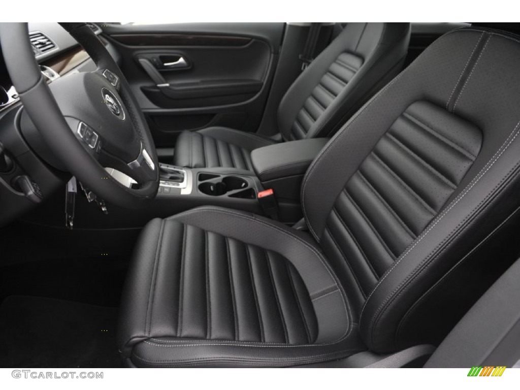 Black Interior 2012 Volkswagen CC Lux Plus Photo #60245113