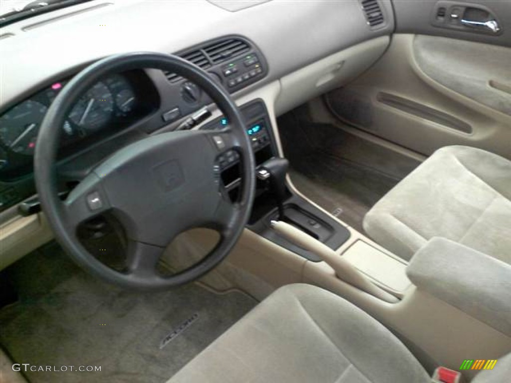1995 Accord EX Sedan - Sherwood Green Pearl / Beige photo #13