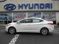 2012 Shimmering White Hyundai Elantra Limited  photo #1