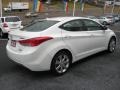 2012 Shimmering White Hyundai Elantra Limited  photo #6