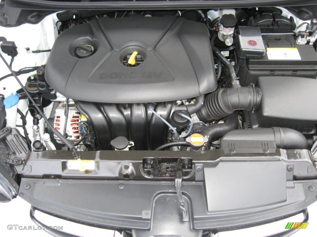 2012 Elantra Limited - Shimmering White / Black photo #9