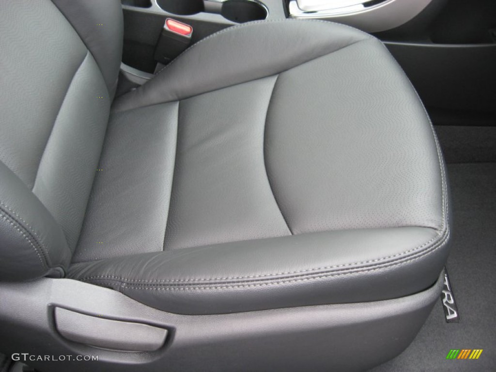2012 Elantra Limited - Shimmering White / Black photo #19