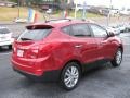 Garnet Red - Tucson Limited AWD Photo No. 6