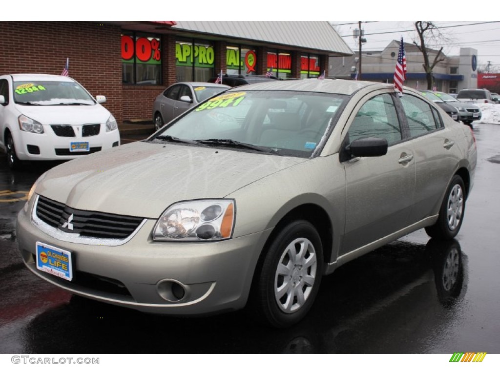 2007 Galant ES - Platinum Beige Pearl / Beige photo #1