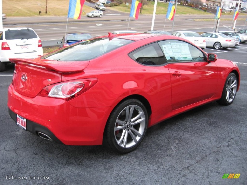 Tsukuba Red 2012 Hyundai Genesis Coupe 3.8 Track Exterior Photo #60246901