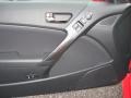 Black Leather 2012 Hyundai Genesis Coupe 3.8 Track Door Panel