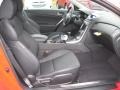 Front Seat of 2012 Genesis Coupe 3.8 Track