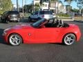 2008 Bright Red BMW Z4 3.0si Roadster  photo #4