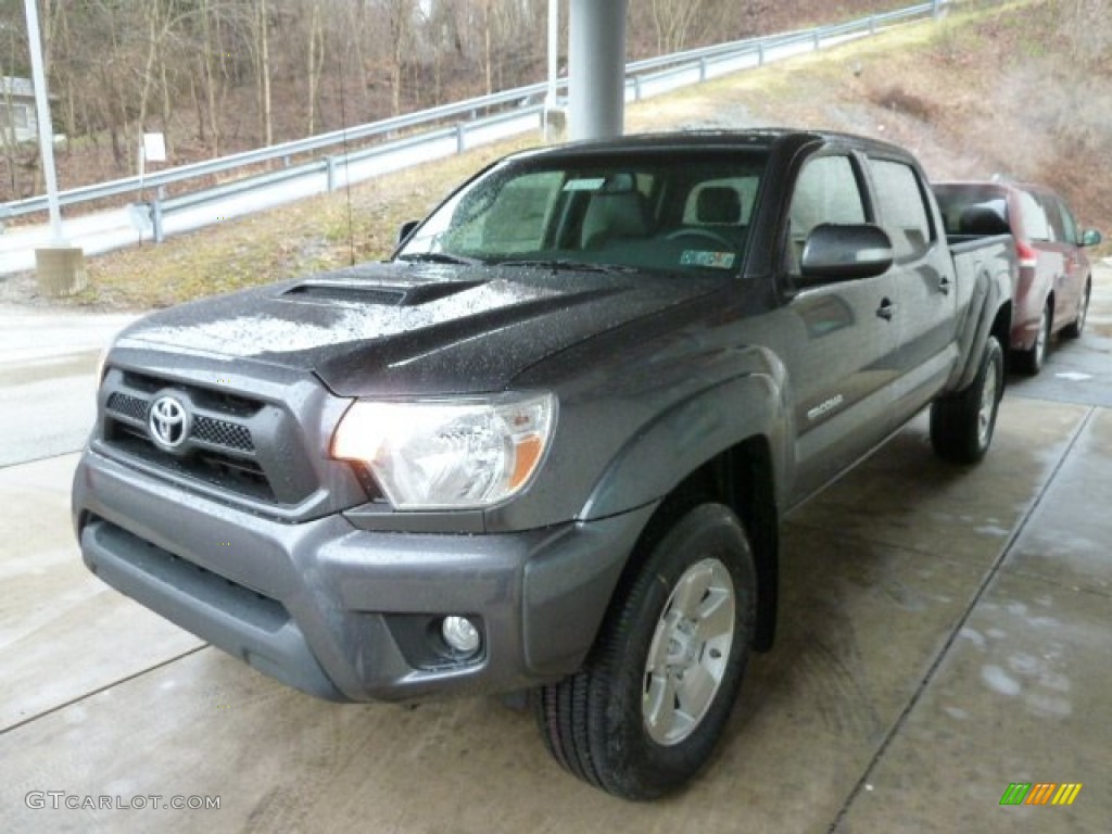 2012 Tacoma V6 TRD Sport Double Cab 4x4 - Magnetic Gray Mica / Graphite photo #4