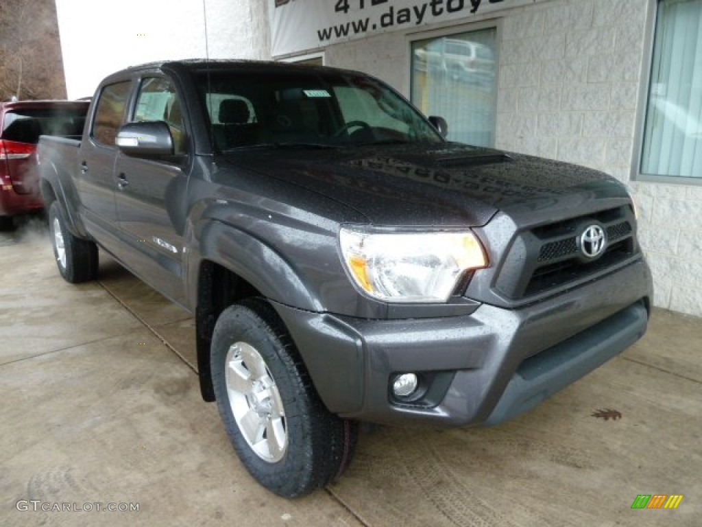 2012 Tacoma V6 TRD Sport Double Cab 4x4 - Magnetic Gray Mica / Graphite photo #6