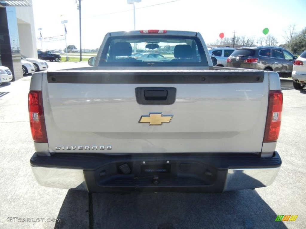 2009 Silverado 1500 Regular Cab - Silver Birch Metallic / Dark Titanium photo #3