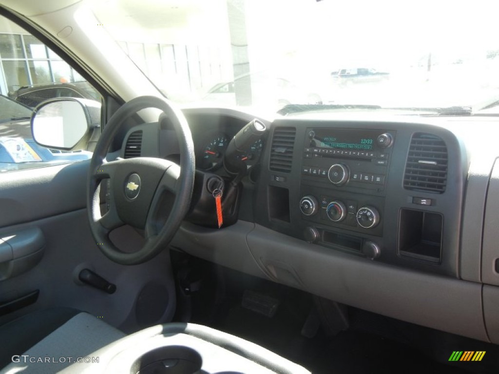 2009 Silverado 1500 Regular Cab - Silver Birch Metallic / Dark Titanium photo #6