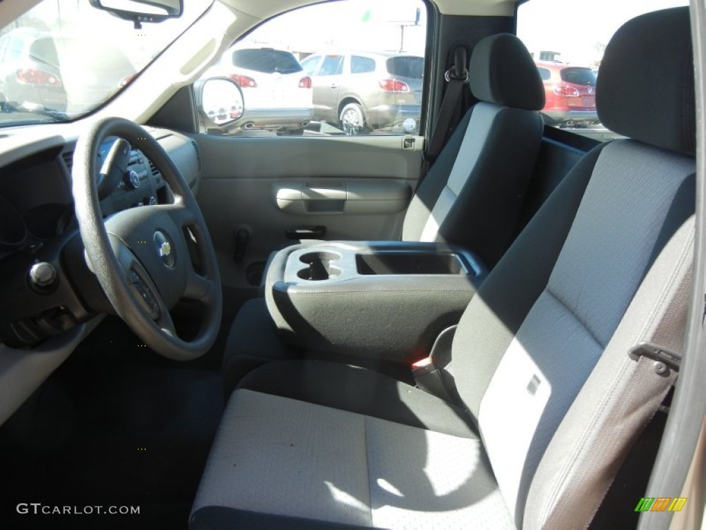 2009 Silverado 1500 Regular Cab - Silver Birch Metallic / Dark Titanium photo #8