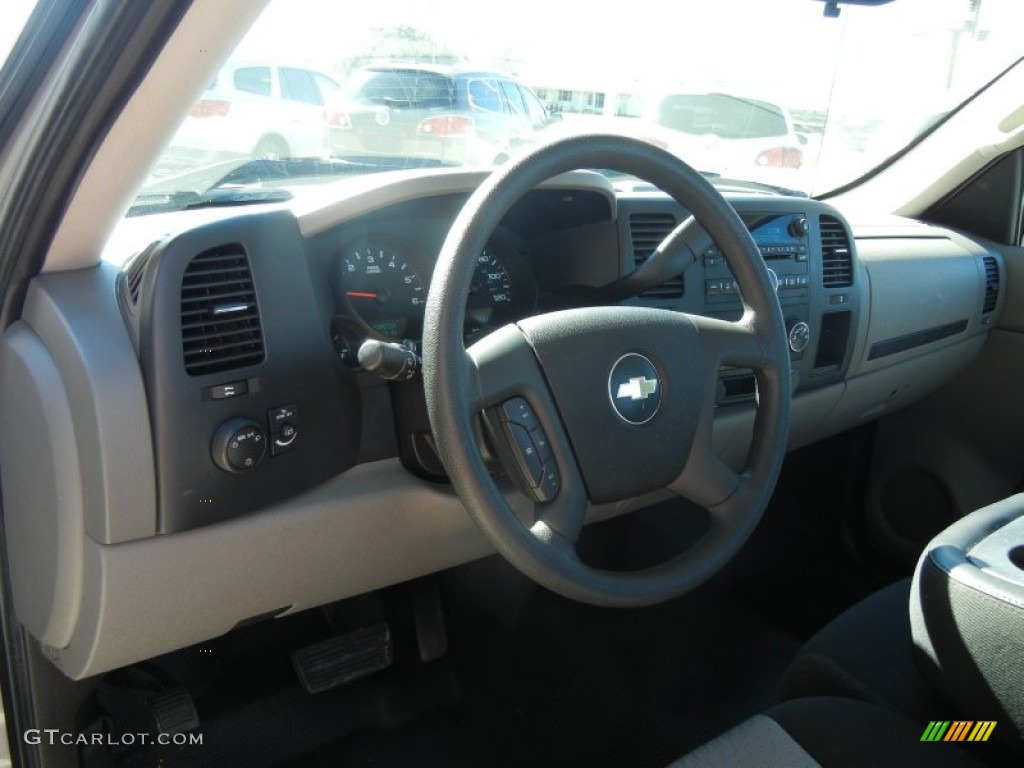 2009 Silverado 1500 Regular Cab - Silver Birch Metallic / Dark Titanium photo #9