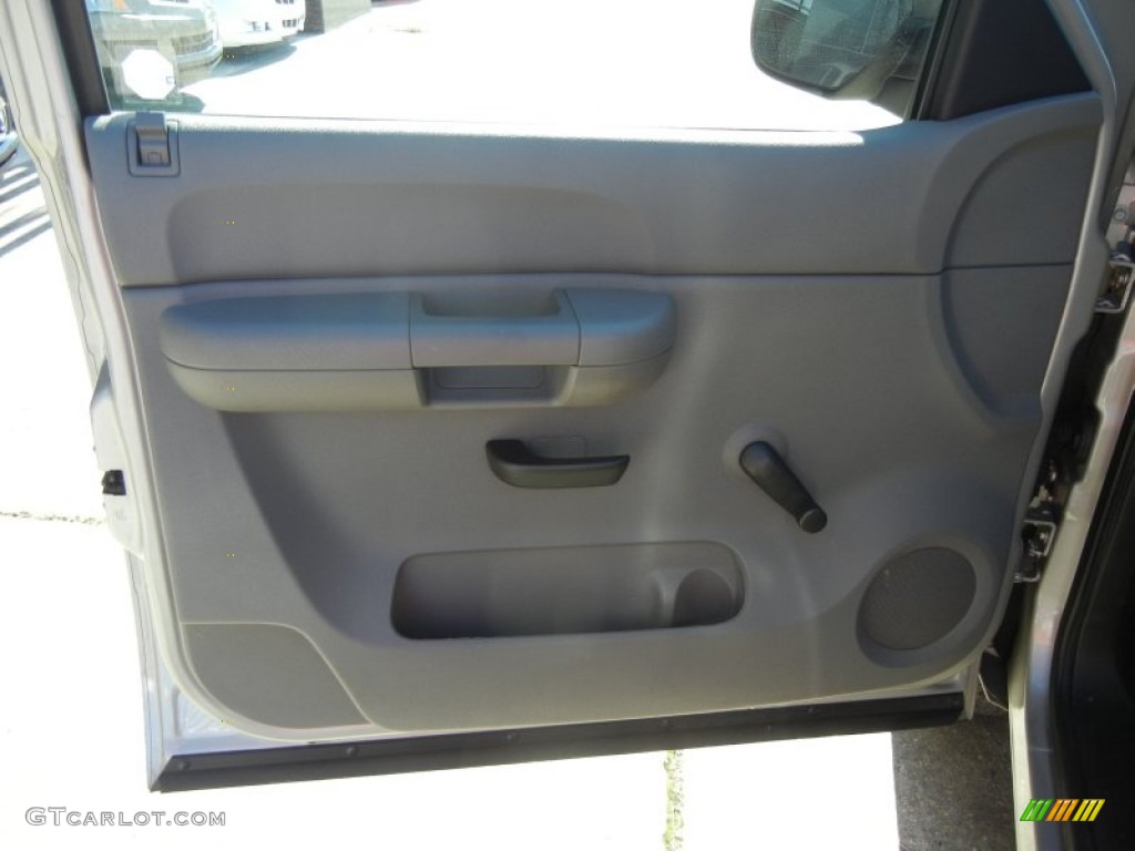 2009 Silverado 1500 Regular Cab - Silver Birch Metallic / Dark Titanium photo #10