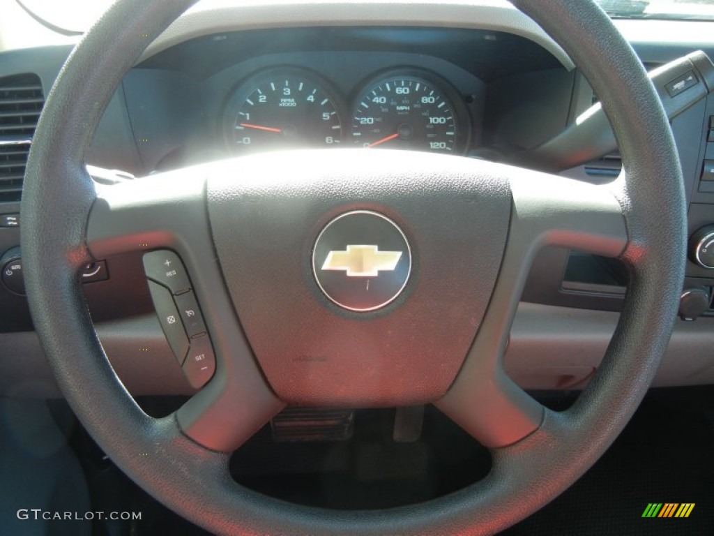 2009 Silverado 1500 Regular Cab - Silver Birch Metallic / Dark Titanium photo #11