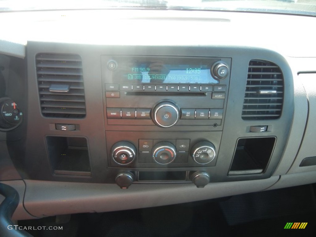 2009 Silverado 1500 Regular Cab - Silver Birch Metallic / Dark Titanium photo #14