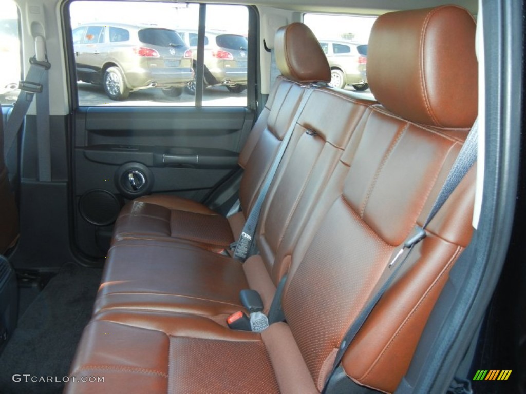 Dark Slate Gray/Saddle Brown Interior 2008 Jeep Commander Limited Photo #60249163