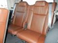 2008 Jeep Commander Dark Slate Gray/Saddle Brown Interior Rear Seat Photo