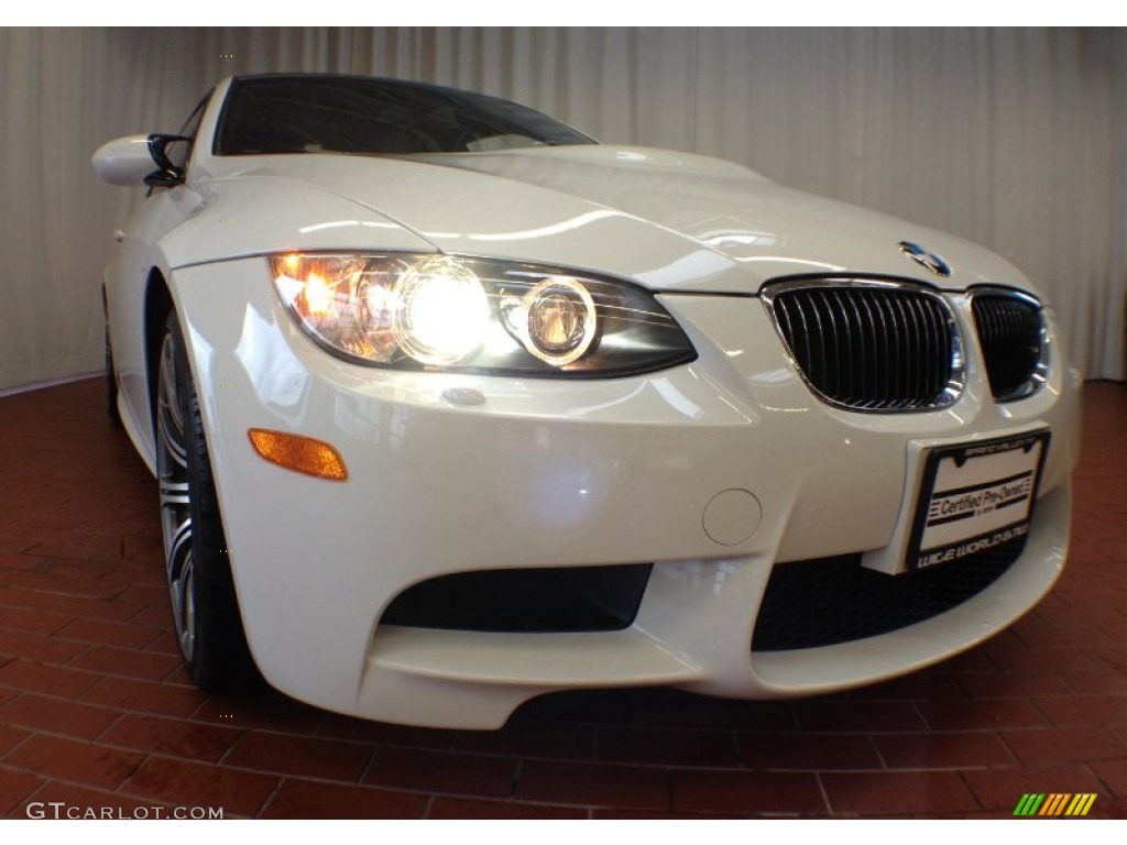 2009 M3 Coupe - Alpine White / Silver Novillo Leather photo #1