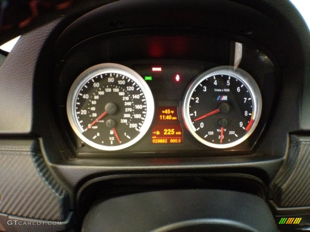 2009 BMW M3 Coupe Gauges Photo #60249317